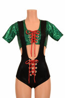 2PC Suspender Romper Set - Coquetry Clothing