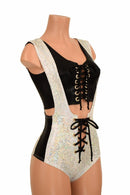 2PC Suspender Romper Set - Coquetry Clothing