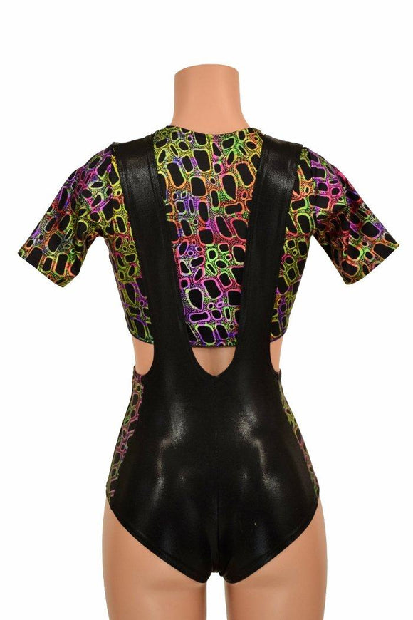 2PC Suspender Romper Set - Coquetry Clothing