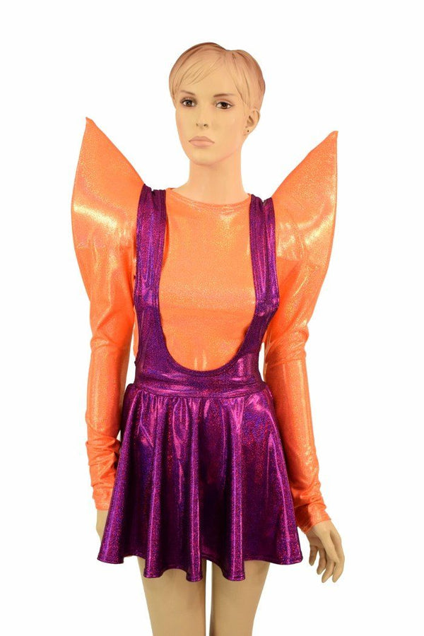 2PC Suspender Skirt and Top Set - 2