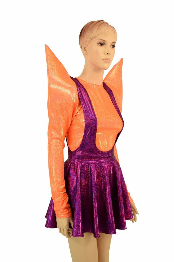 2PC Suspender Skirt and Top Set - 3