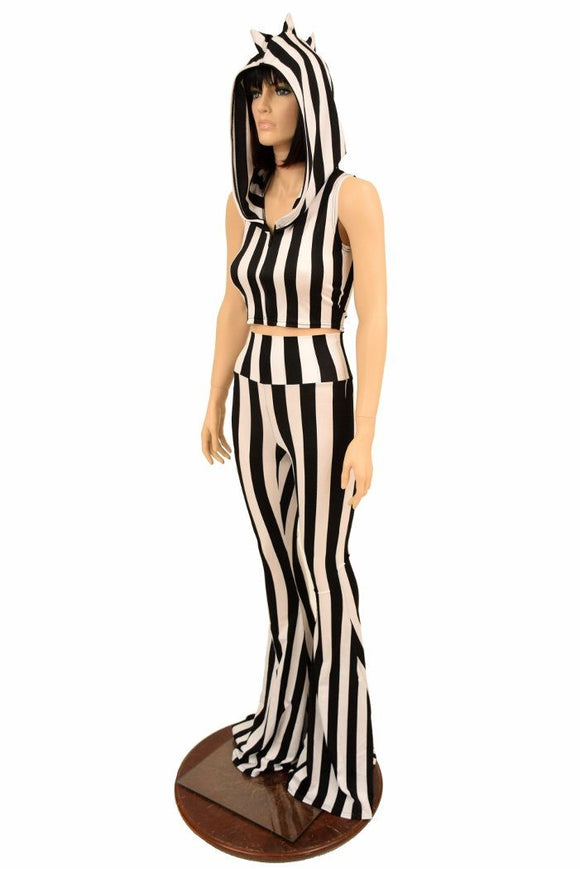 2PC Zebra Dragon Set (Leggings & Crop) - Coquetry Clothing