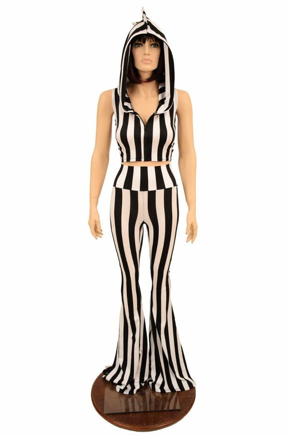 2PC Zebra Dragon Set (Leggings & Crop) - Coquetry Clothing
