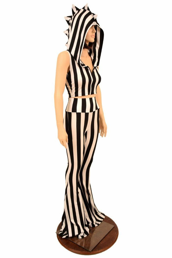 2PC Zebra Dragon Set (Leggings & Crop) - Coquetry Clothing