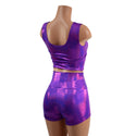 Frosted Grape High Waist Shorts OR Top READY to SHIP - 4