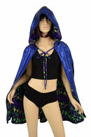 35" Reversible Hooded Cape - Coquetry Clothing