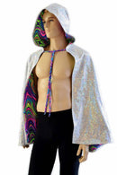 35" Reversible Hooded Cape - Coquetry Clothing