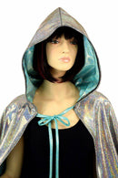 35" Reversible Hooded Cape - Coquetry Clothing