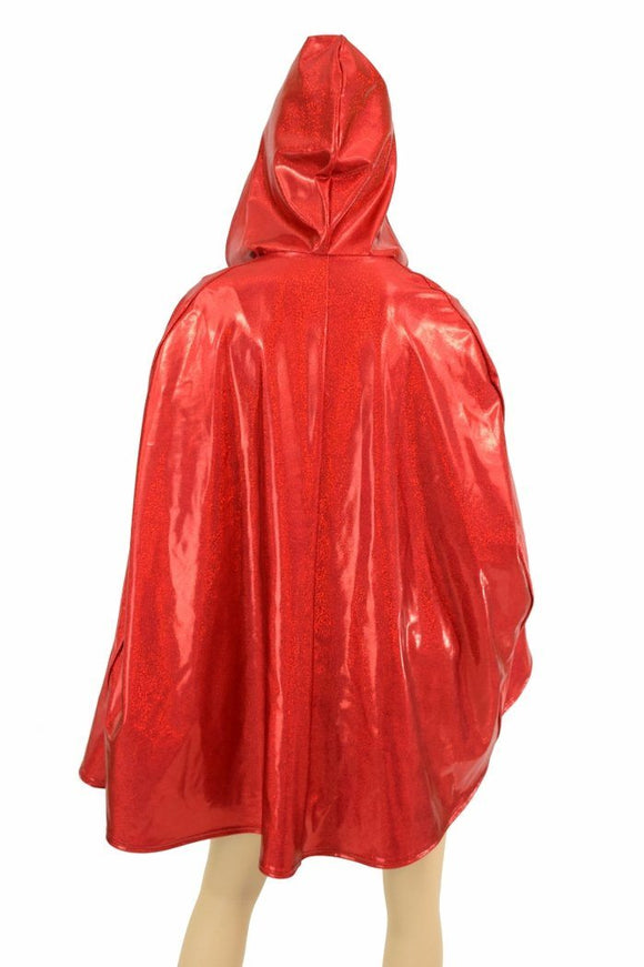 35" Reversible Hooded Cape - Coquetry Clothing