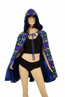 35" Reversible Hooded Cape - Coquetry Clothing