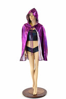 35" Reversible Hooded Cape - Coquetry Clothing