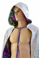 35" Reversible Hooded Cape - Coquetry Clothing