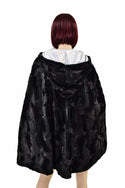 35" Short Hooded Minky Cape - 8