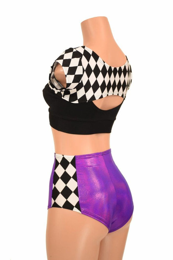 3PC Bolero, Bralette, and Siren Shorts Set - Coquetry Clothing