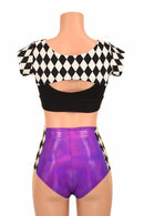 3PC Bolero, Bralette, and Siren Shorts Set - Coquetry Clothing