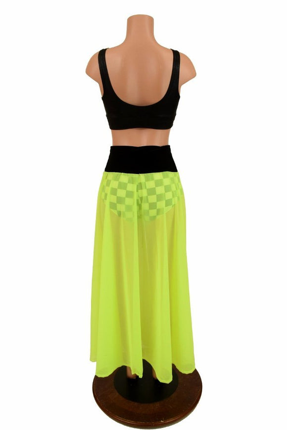 3PC Bralette & Lace Up Front Skirt Set - Coquetry Clothing