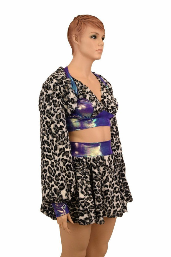 3PC Leopard Minky Set - Coquetry Clothing