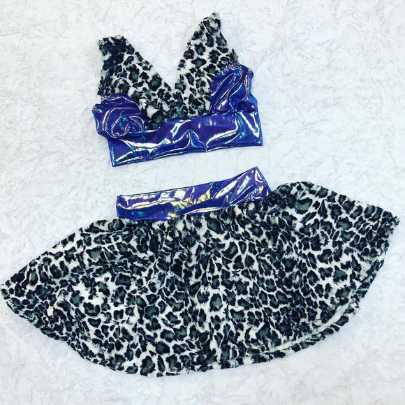 3PC Leopard Minky Set - Coquetry Clothing