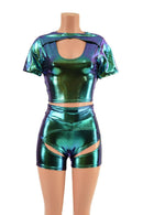 3PC Nirvana Set in Scarab - Coquetry Clothing