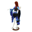 3PC Pixie Skirt & Lace Up Side Crop Tank with Sorceress Bolero Set - Coquetry Clothing