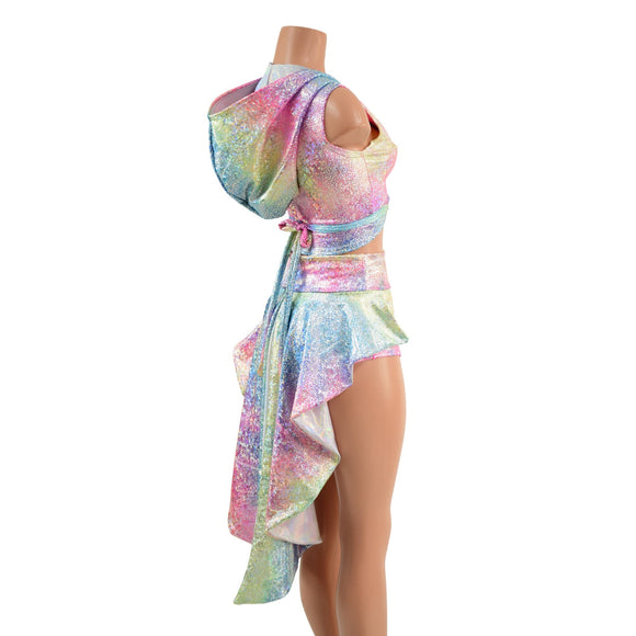 3pc Rainbow Shattered Glass Set - Coquetry Clothing