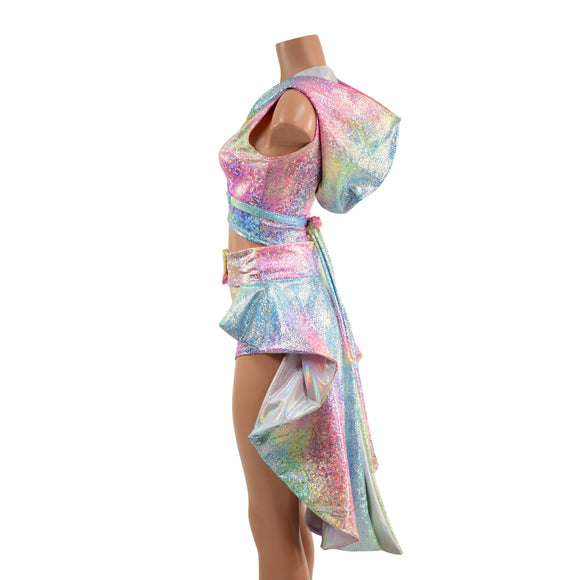 3pc Rainbow Shattered Glass Set - Coquetry Clothing