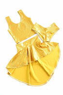 3PC Rave Skirt, Shorts & Top Set - Coquetry Clothing