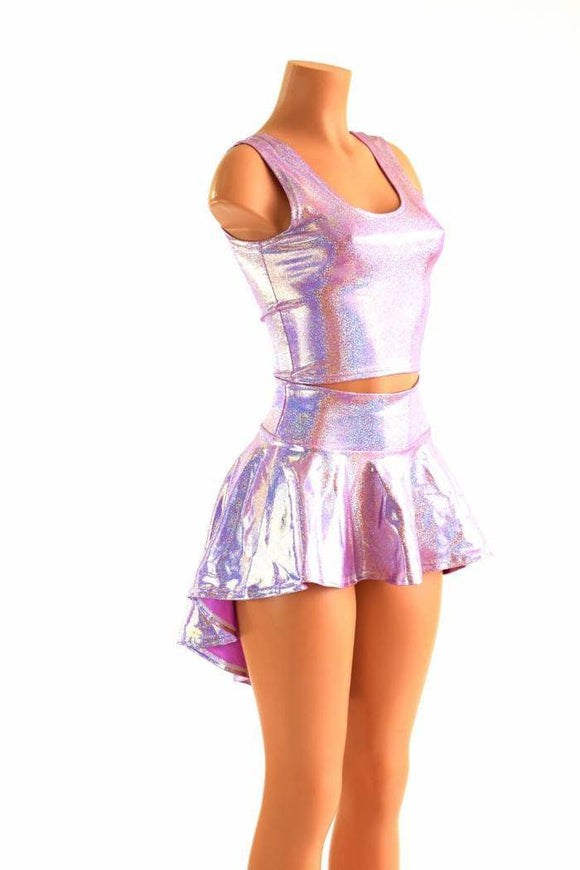 3PC Rave Skirt, Shorts & Top Set - Coquetry Clothing