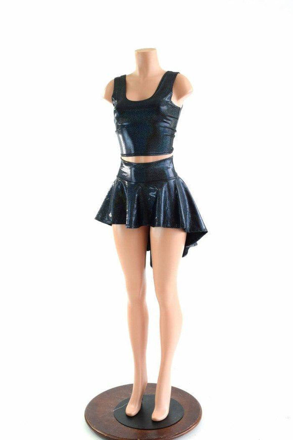 3PC Rave Skirt, Shorts & Top Set - Coquetry Clothing