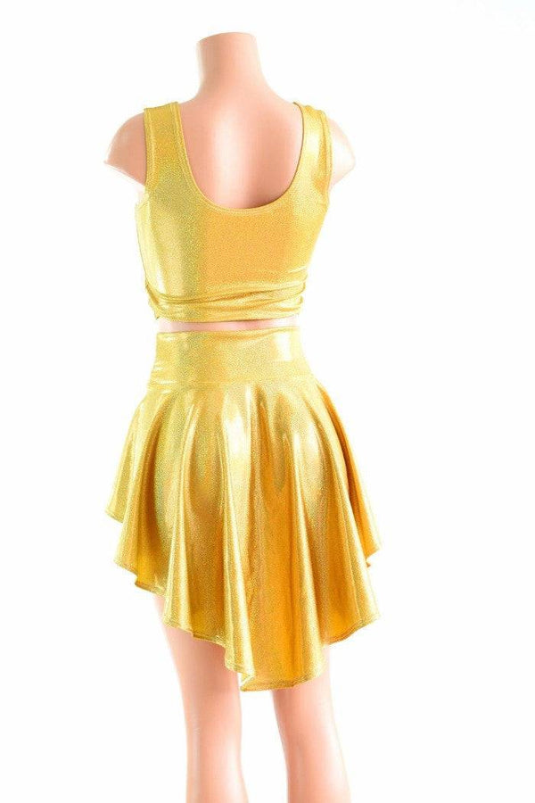 3PC Rave Skirt, Shorts & Top Set - 7