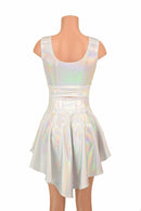 3PC Rave Skirt, Shorts & Top Set in Flashbulb - Coquetry Clothing