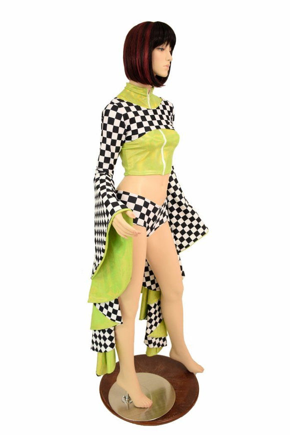 3PC Sorceress Bolero, Top, & Shorts Set - Coquetry Clothing