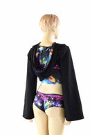 3PC UV Glow Galaxy Bolero Set - Coquetry Clothing