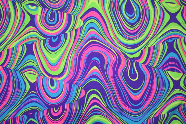 3PC UV GLOW Rave Skirt, Shorts & Bralette Set - 14