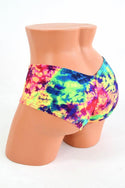 3PC UV GLOW Rave Skirt, Shorts & Bralette Set - 6