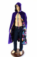 Reversible Hooded Cape - 1