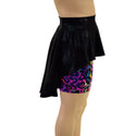 Hi Lo Peplum Bodycon Skirt - 5