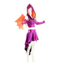 Fuchsia and Orange Dragon Set (+Dragon Wings!) - 3