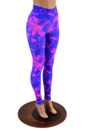 UV Glow Radiant Rainforest Spandex Fabric - 5