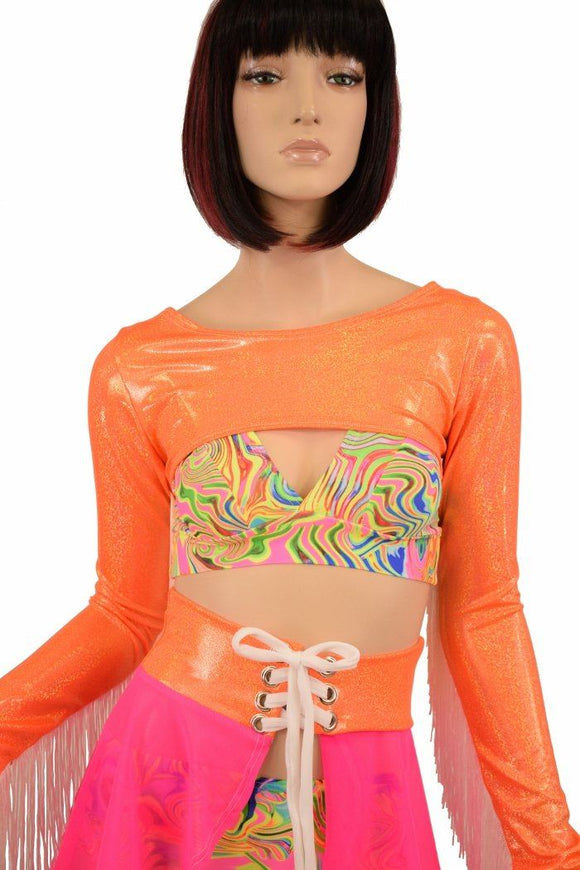 4PC Bralette, Shorts, Bolero & Skirt Set - Coquetry Clothing