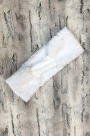 4PC White Minky Accessory Set - Coquetry Clothing