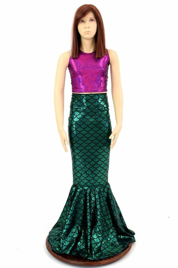 5 Ready to Ship Girls Mermaid Skirt (Skirt Only) - Coquetry Clothing
