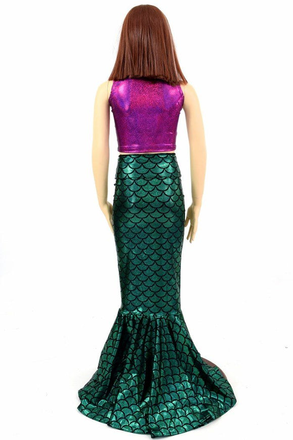 5 Ready to Ship Girls Mermaid Skirt (Skirt Only) - Coquetry Clothing
