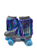 Unicorn Roller Skate and Helmet Cover Set with Tail Sash - 2