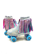 Unicorn Roller Skate and Helmet Cover Set with Tail Sash - 4