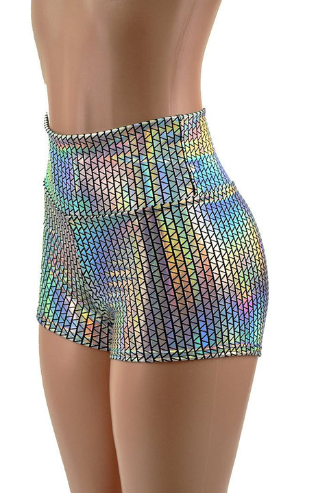 Prism High Waist Shorts - Coquetry Clothing
