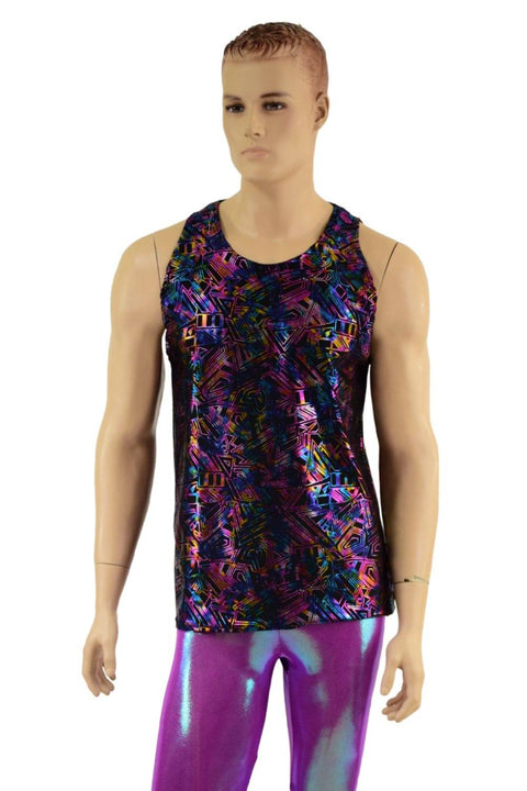 Mens CyberSpace Muscle Tank - Coquetry Clothing