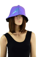 Reversible Bucket Hat in Moonstone and Star Noir - 5