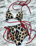 2PC Leopard and Red Set - 2