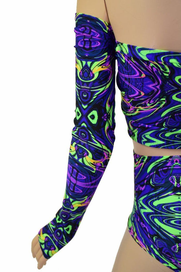 5PC Neon Melt UV Glow Set - Coquetry Clothing